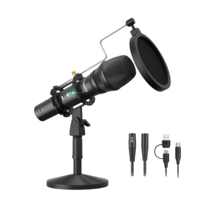 HD300T USB/XLR 動圈廣播麥克風